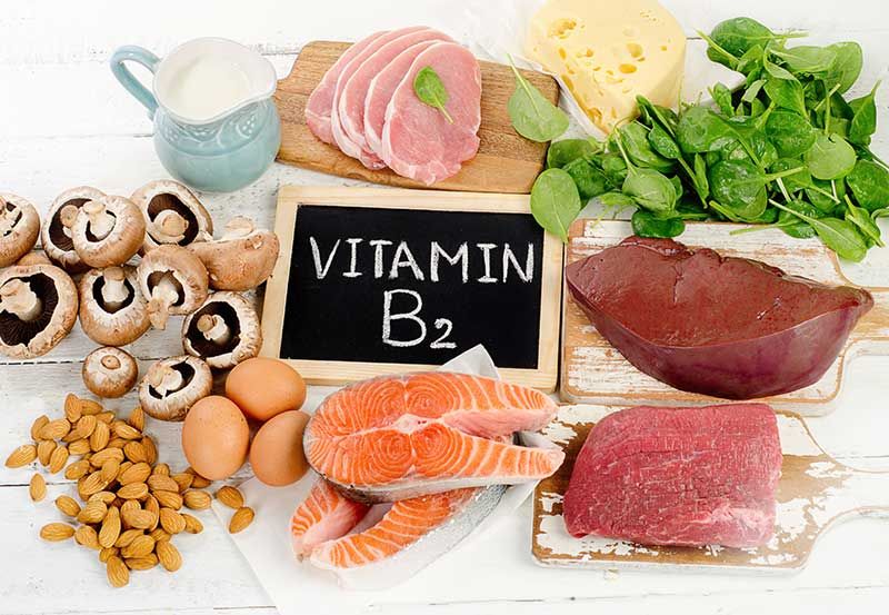 thực phẩm bổ sung vitamin b2